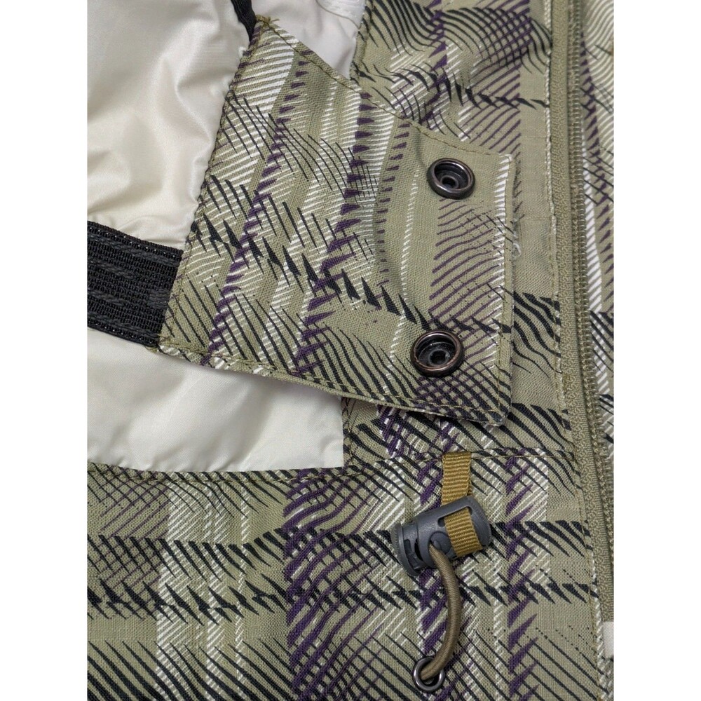 Oakley Green Plaid Ski & Snow Jacket - Picture 12 of 15